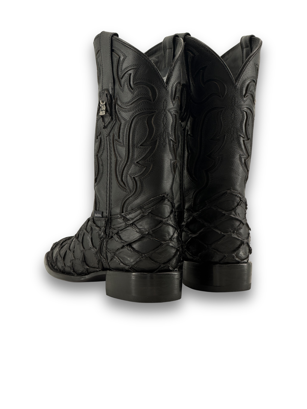 Bruce Shelby Pirarucu Square Toe Cowboy Boot