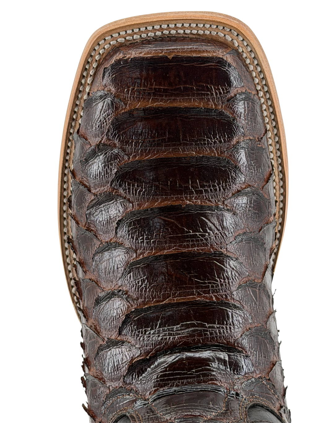 Bradley Shelby Python Square Toe Cowboy Boot