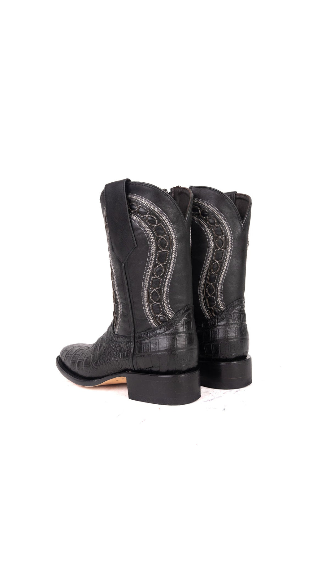 Delson Belly Rodeo Toe Cowboy Boot