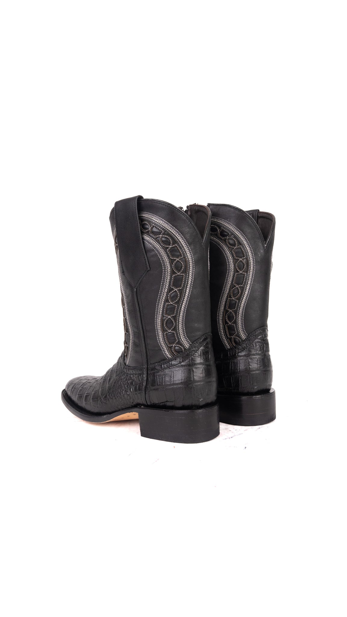 Delson Belly Rodeo Toe Cowboy Boot