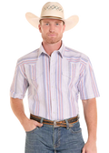 Mens Panhandle Short Sleeve Pearl Snap