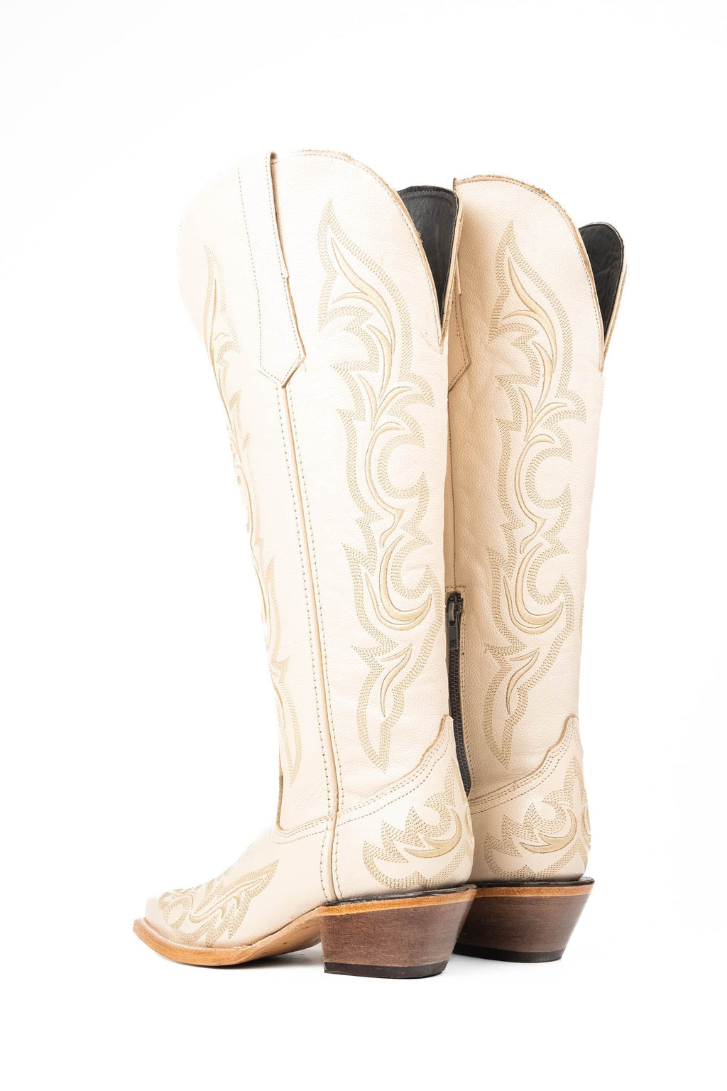 Jenny Tall Wide Calf Snip Toe Cowgirl Boot