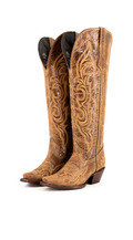 Jenny Tall Wide Calf Snip Toe Cowgirl Boot FINAL SALE