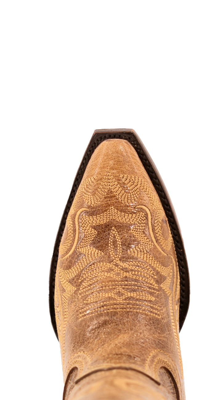 Jenny Tall Wide Calf Snip Toe Cowgirl Boot FINAL SALE
